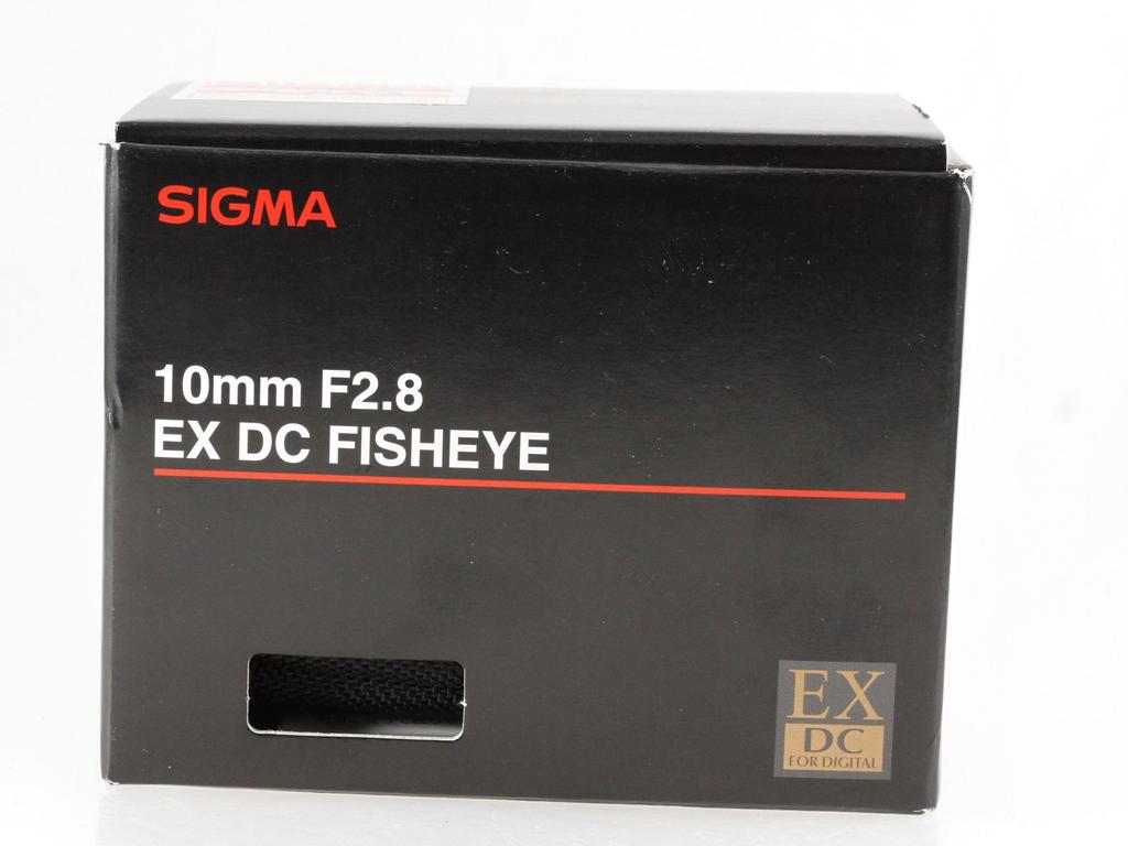 SIGMA 10mm EX DC FISHEYE HSM Single Focus Fisheye Lens for Pentax F2.8 (APS-C only) (Product Code 477615)