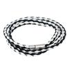 Fashion Multi-layer Wrap Braid Long Chain PU Leather Bracelet Adjustable Magnet Buckle Unisex Stackable Jewelry For Women Men