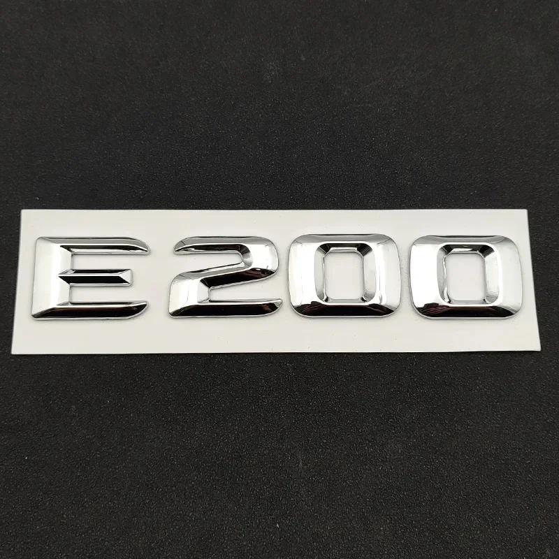 

Car Trunk Letters Logo Emblem Badge Decals Sticker for Mercedes Benz E Class E200 E220 E230 E250 E260 E300 E350 E400 W212 W213