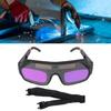 Adjustable Solar Auto Darken Welding Glasses with Comfortable Straps for Eye Protective Auto Darken Welding Goggles