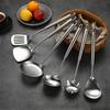 6 piece /Set 304 Stainless Steel Spatula Cooking Shovel Kitchen Cooking Spoon Shovel Kitchenware Set Soup Spoon Colander