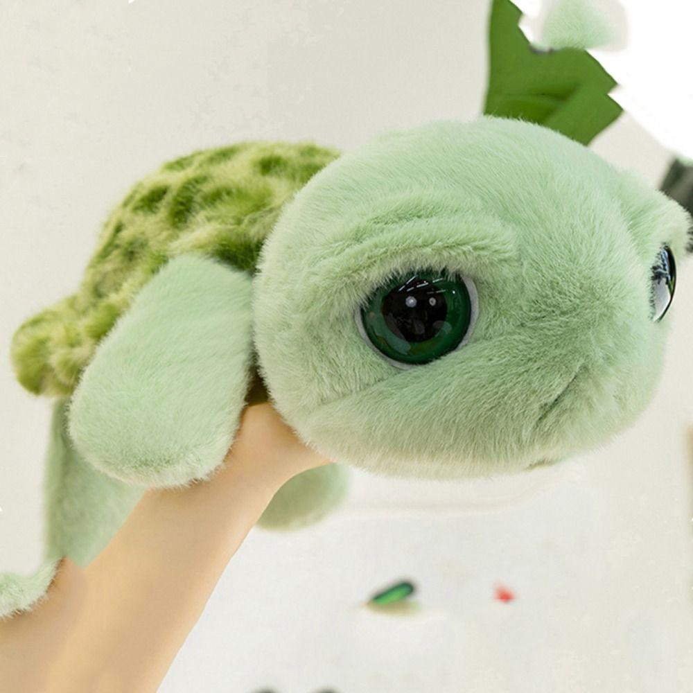 Fluffy Sea Tortoise Plush Toys Soft Turtle Animal Doll Kids Birthday Christmas