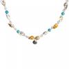 Dopamine shell beaded collarbone chain women's light luxury design accessories seaside vacation necklace