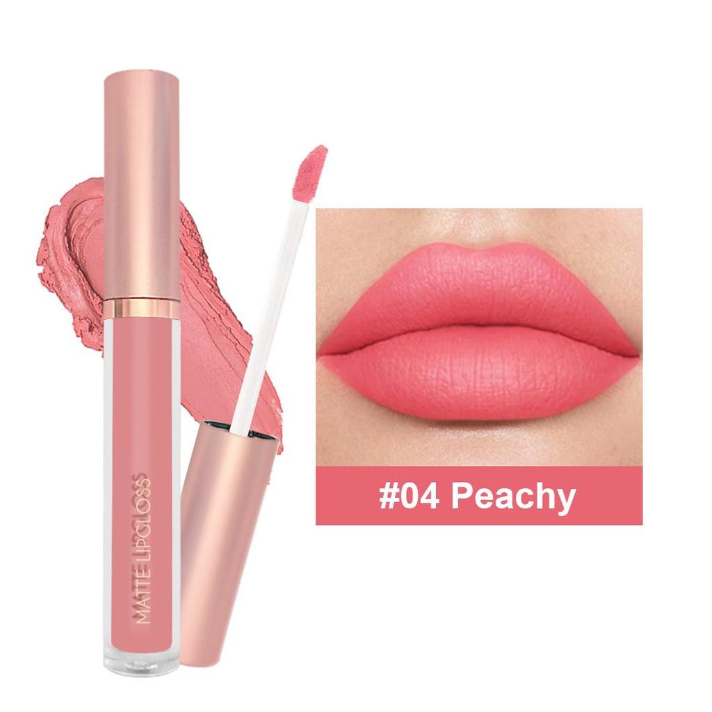 Matte Liquid Lipstick: Ice Cream Velvet, Long-Lasting, Non-Fading Lip Gloss