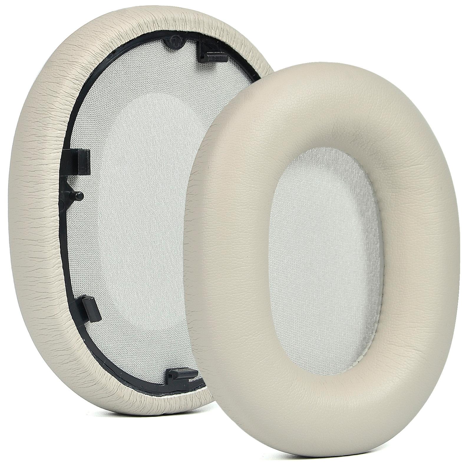 Replacement Ear Pads For Sony Wh-1000Xm5 Bluetooth Headphones Protein Leather Gold