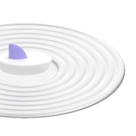 Capac Sifon Pardoseală Siliconic Resturi Păr Dop Anti-Insecte Deodorizant Bucătărie Baie Design Valuri Apă Dop Sifon