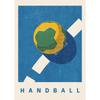 Palloni Sportivi Divertenti Giochi Estivi Poster Stampa Pallone da Rugby Pallacanestro Pittura su Tela per Cameretta Bambini Quadri da Parete Decorazione Camera da Letto Ragazzi