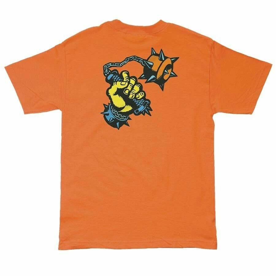 Santa Cruz OJ Wheels OJS SPEED IS THE NEED Skateboard T Shirt ORANGE XXXL