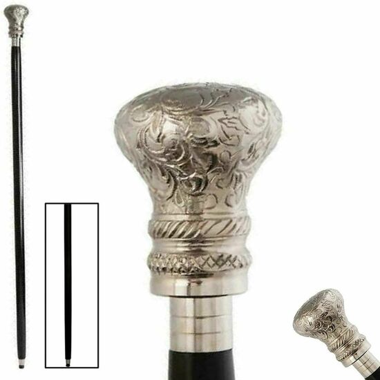 

Антикварный стиль Викторианский Винтажный Дизайнерская Латунная Ручка Трость Деревянная Трость M аэро