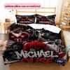 Ropa de cama con estampado de Michael Olise Decoración del hogar Regalo de cumpleaños (1 * funda nórdica + 2 * fundas de almohada, sin núcleo),artículos para fans.