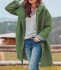Women's Mid-Length Hooded Autumn Coat - Single-Breasted, Multi-Color & Multi-Size Casual Style (2026)