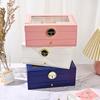 2024 New High-end Jewelry Jewelry Box Storage Box Ring Earrings Ear Studs Bracelet Necklace Jewelry Storage Gift Box Display Box
