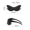 Non-polarized Classic Fashion Punk Women Alien Mirror Integrated Design Future Technology Sense Sunglasses Sunscreen Men Eyeglasses