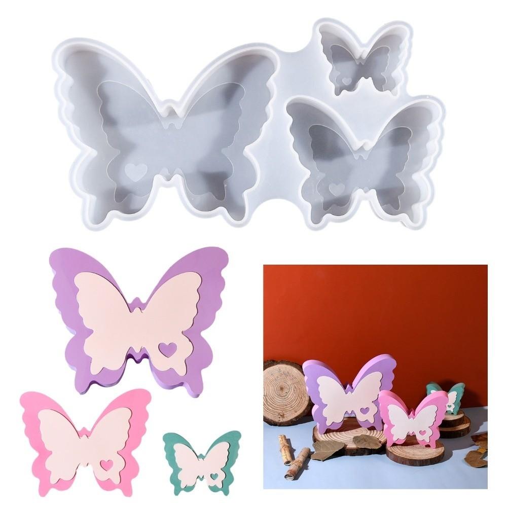 Flexible Silicone Molds Silicone Material Resin Casting Molds Butterfly Resin Molds  Spring Decor