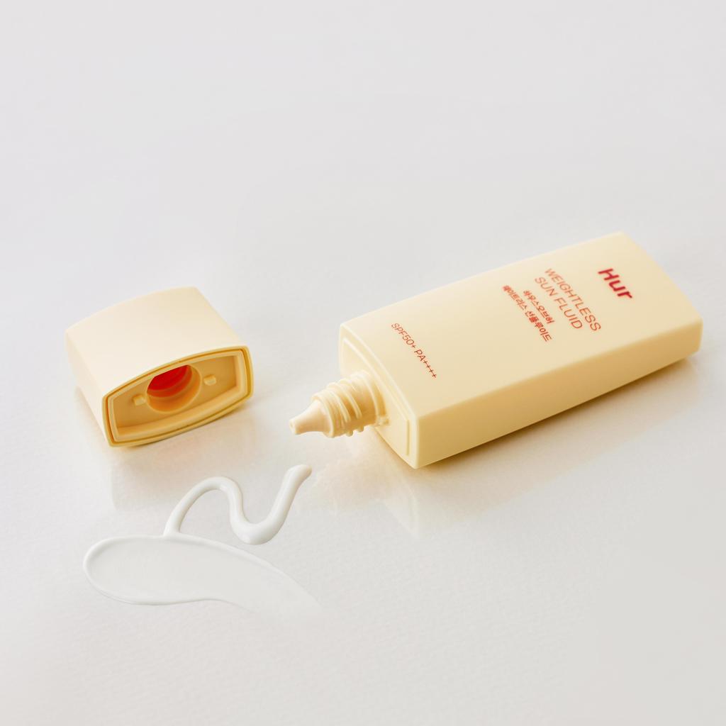 House of Hur Weightless Sun Fluid – Lightweight Daily SPF50+ PA++++, Korean