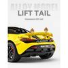 1/24 Mclaren 720S Alloy Sports Car Model with Four Wheels and Shock Absorption Function, Suitable As A Holiday Gift for Children