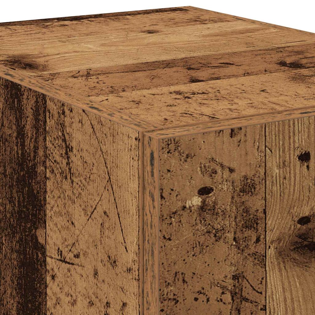 Highboard Reclaimed Wood 40 x 42.5 x 185 cm