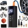 Portable Car Air Pump Electric Tire Inflator Air Compressor Intelligent Digital Tire Inflator For Car Motorcycle Bicycle Ball