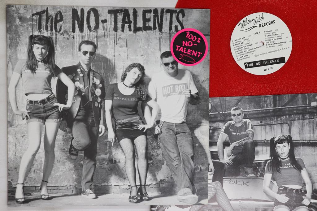 LP Record NO-TALENTS - No-talents WILD10 WILD WILD 1996 France Rock Used