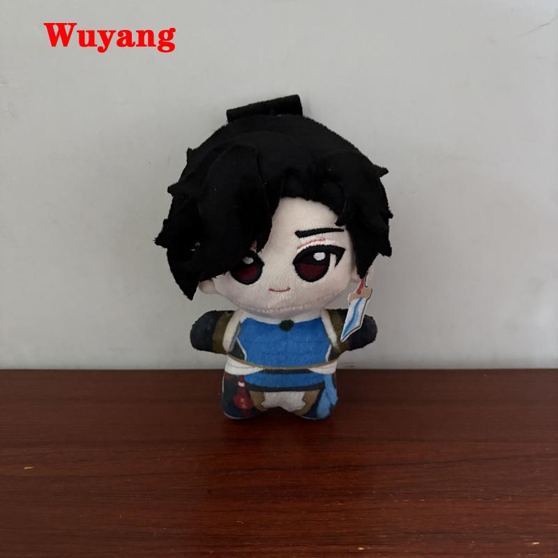 12cm Tier Spiel Overwatch Peripherie Charakter Wuyang Venture Plüschtier Schlüsselanhänger Lustige Tasche Rucksack Anhänger Dekor Plüschtier Puppe