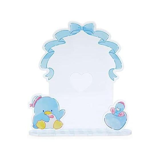 Sanrio Tuxedo Sam Cheki Stand (Enjoy Idol) 950343 Acrylic Resin Cheki/Trading Card Stand