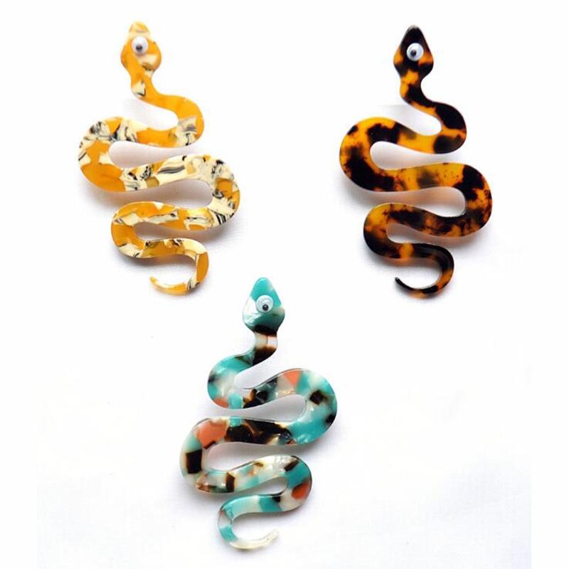 Snake Earring Epoxy Resin Mold Keychain Pendant Silicone Mould DIY Craft Tool