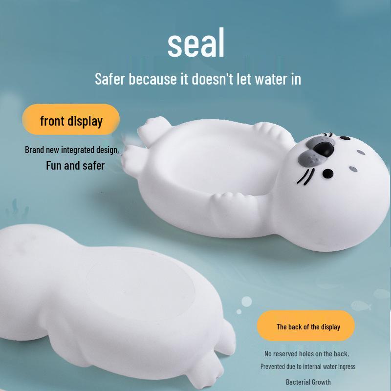 Children's Floating Seal Bath Toy for Infants and Toddlers
