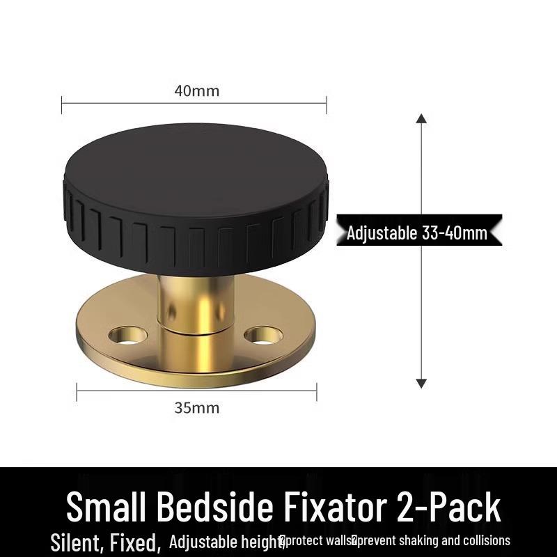 Nastavitelný stabilizátor čela postele: Podložka proti otřesům, proti nárazům a snižující hluk