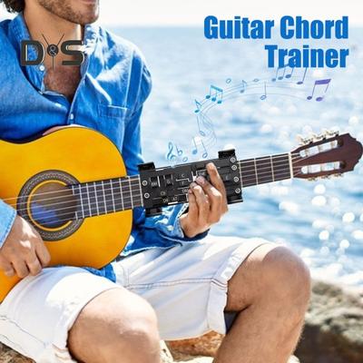 Kytarový akord Presser Kytarový trenér Chord Aid Kytarový asistent Výukový systém Nástroje pro procvičování akordů pro začátečníky