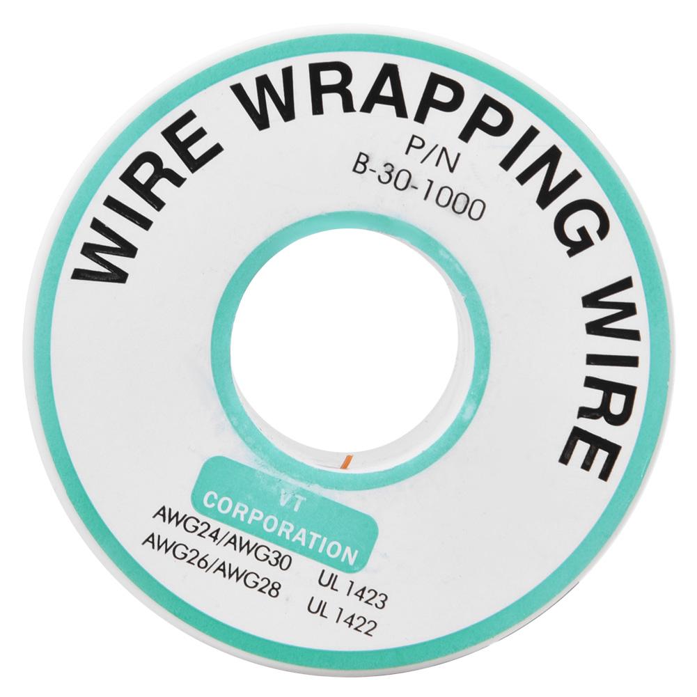 Orange OK Wire Printed Circuit Board Repairing Low Resistant 30AWG Wrapping Jumper Wire 300m