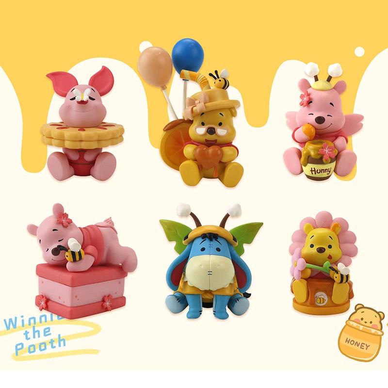 Adorable Cartoon Winnie The Pooh Toy Figurines
