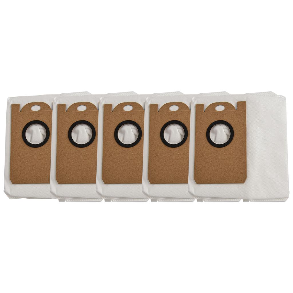 Vacuum Bags for HONITURE For Q6 Pro Robotic Vacuum Cleaner Replacement Dust Bags 5 Pieces for Regular Cleaning and Maintenance