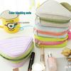 2024 Luxury Color Block Makeup & Toiletry Travel Bag - Large Capacity, High-End Design, Portable Storage with Premium Style