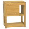 Day and Night - Day and Night Solid Teak Wood Bathroom Cabinet 60x40x75 Cm