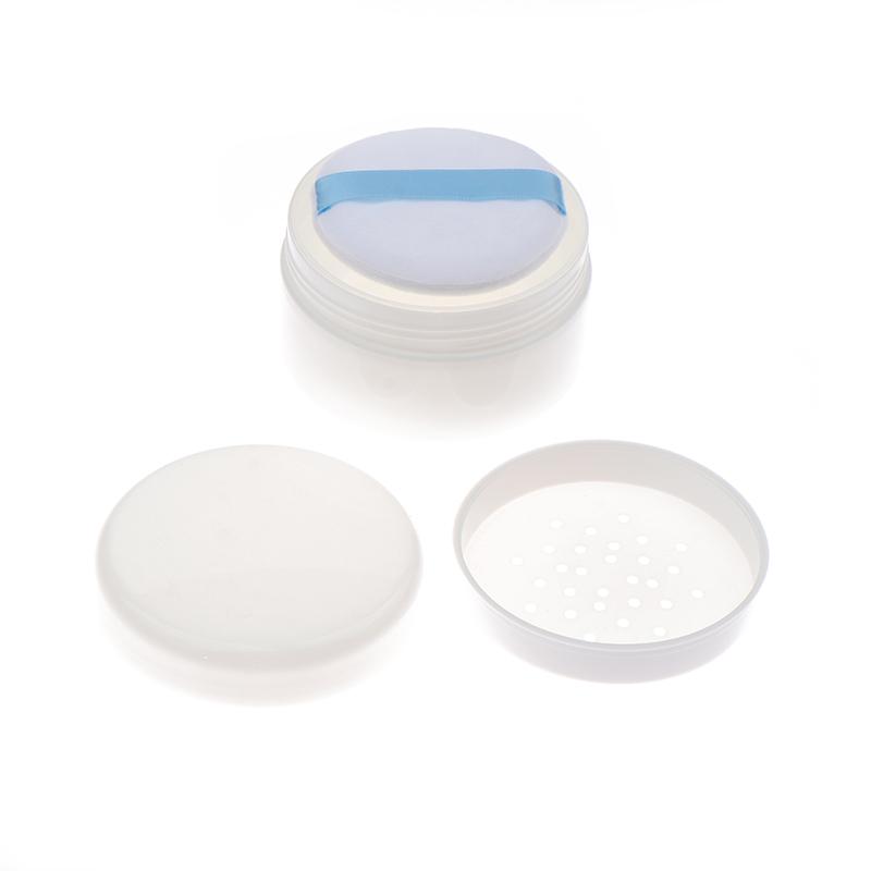 200/250/300G Puderbox Puder Fixierpuder Honigpuder Spender Toner Leere Dose mit Puderquaste Siebdeckel