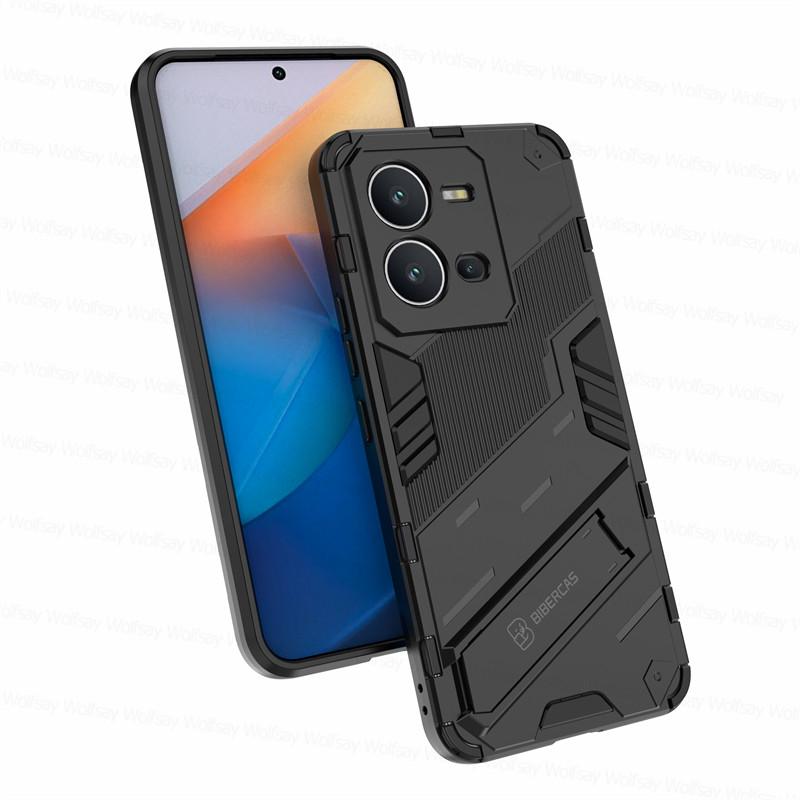 For Vivo V25 Case Vivo V25 V25E V23 Pro Cover Cases Shockproof Armor PC Silicone TPU Protective Phone Back Cover For Vivo V25