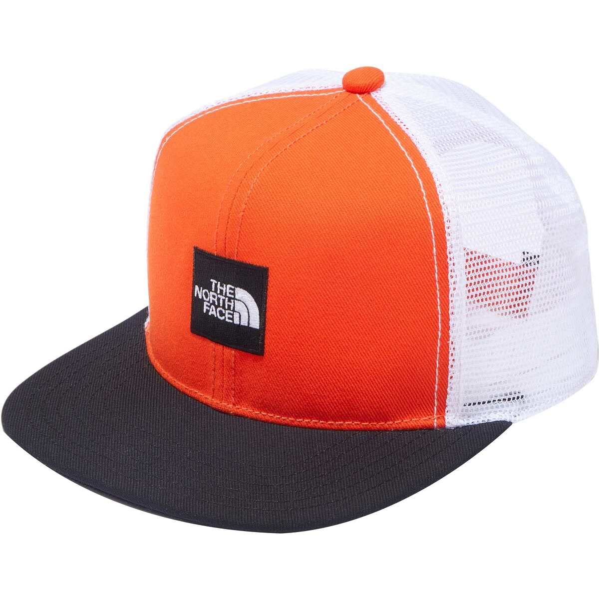 

North Kids Trucker Mesh Cap Unisex Velcro Size Adjustment Retro Orange M [The Face]