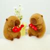 Simulation Plush Animal Kapibala Doll Soft Capybara Plush Stuffed Toy  Kids Gifts