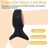 Reusable Penis Ring Scrotum Bondage Cock Ring Sex Toys for Men Chastity Cage Testicle Bondage Lock Ring Adult Sex Product Shop
