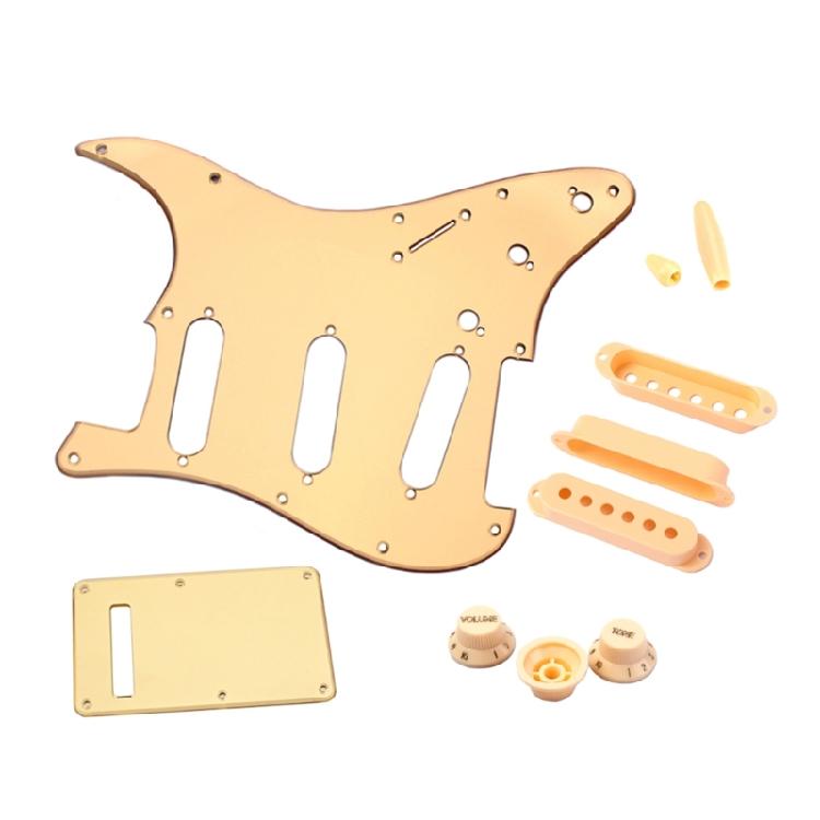 Prewired Loaded Pickguard 6 String Guitar Pickups Back Plate 3 Ply Pick Guards