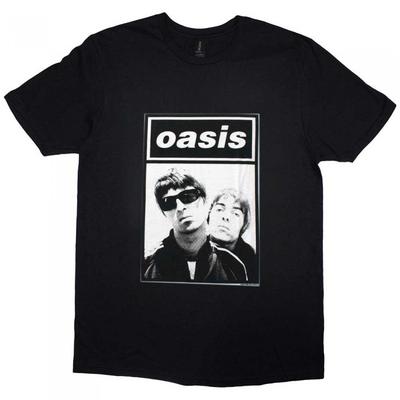 Oasis Unisex-Erwachsene Noel & Liam Fotografie-T-Shirt