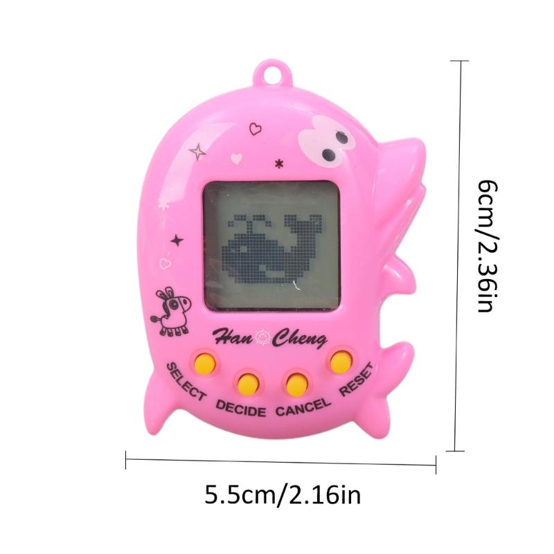 168 in 1 Pets Virtual Pet Toy Nostalgic Game Console Electronic Animals Toy Digital Pets Game Machine for Child Kid