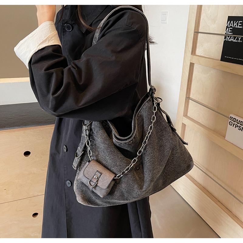 Women's Large Capacity Crossbody Bag, High-End Tote Bag