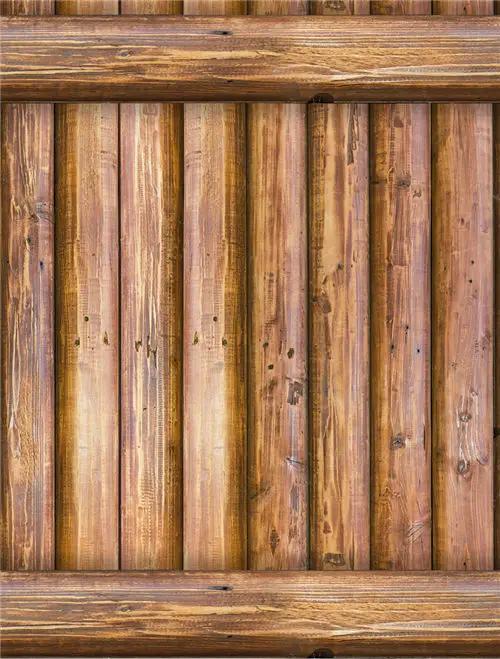 Home Decor 3D PVC Wood Grain Wall Stickers Paper Brick Stone wallpaper Rustic Effect Self-adhesive Home Decor Sticker Room
