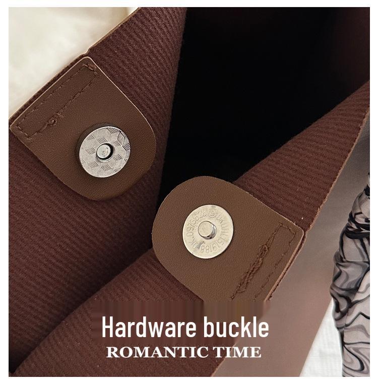 2025 Retro Fashion Large-Capacity Women's Shoulder Tote Bag