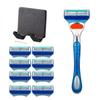 Porte-lames de rasoir cinq couches portable pour homme – Lavable et durable