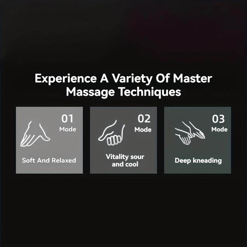 Massaggiatore per il collo Pressione delle dita Shiatsu Massaggiatore per collo schiena e spalle Impastamento elettrico Massaggio profondo del collo Rilassamento muscolare