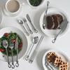 Stainless Steel Knothead Knot Cutlery Dessert Spoon Dinner Fork Spoon Set