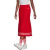 Adidas Originals ADICOLOR HERITAGE NOW Casual Long Skirt Women's Red IB2022