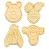Skater Stamp Cookie Mold Disney Winnie the Pooh Set of 4 CSM1-A